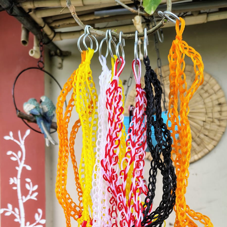 pvc plant hanger Durable PVC Rope Hanging Plant Hanger – 27 Inch