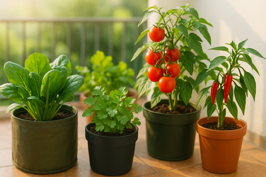 🌱 Top 10 Easy Vegetables to Grow in Pots for Beginners in India
