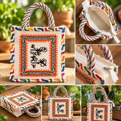 Cotton Canvas Tamboolam / Return Gift Bag