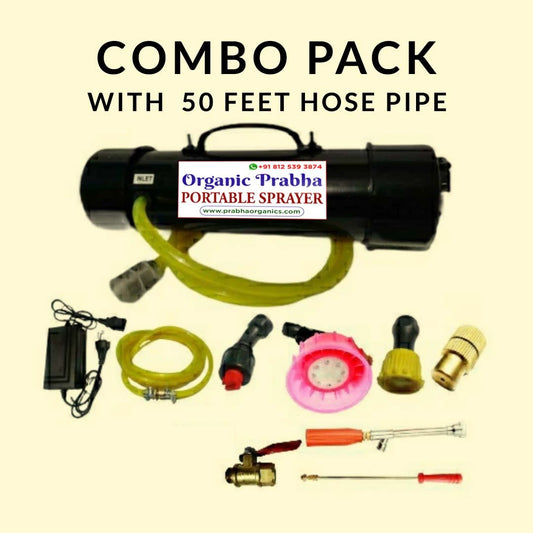 Portable Sprayer with extra 50 Feet Hose Pipe (Free Shipping)